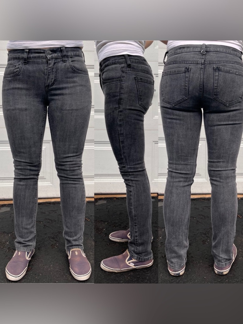 Kevin Spanky Long Signature Pants Jean RVCA  Sz 28 Tight Indie Sleaze Skater